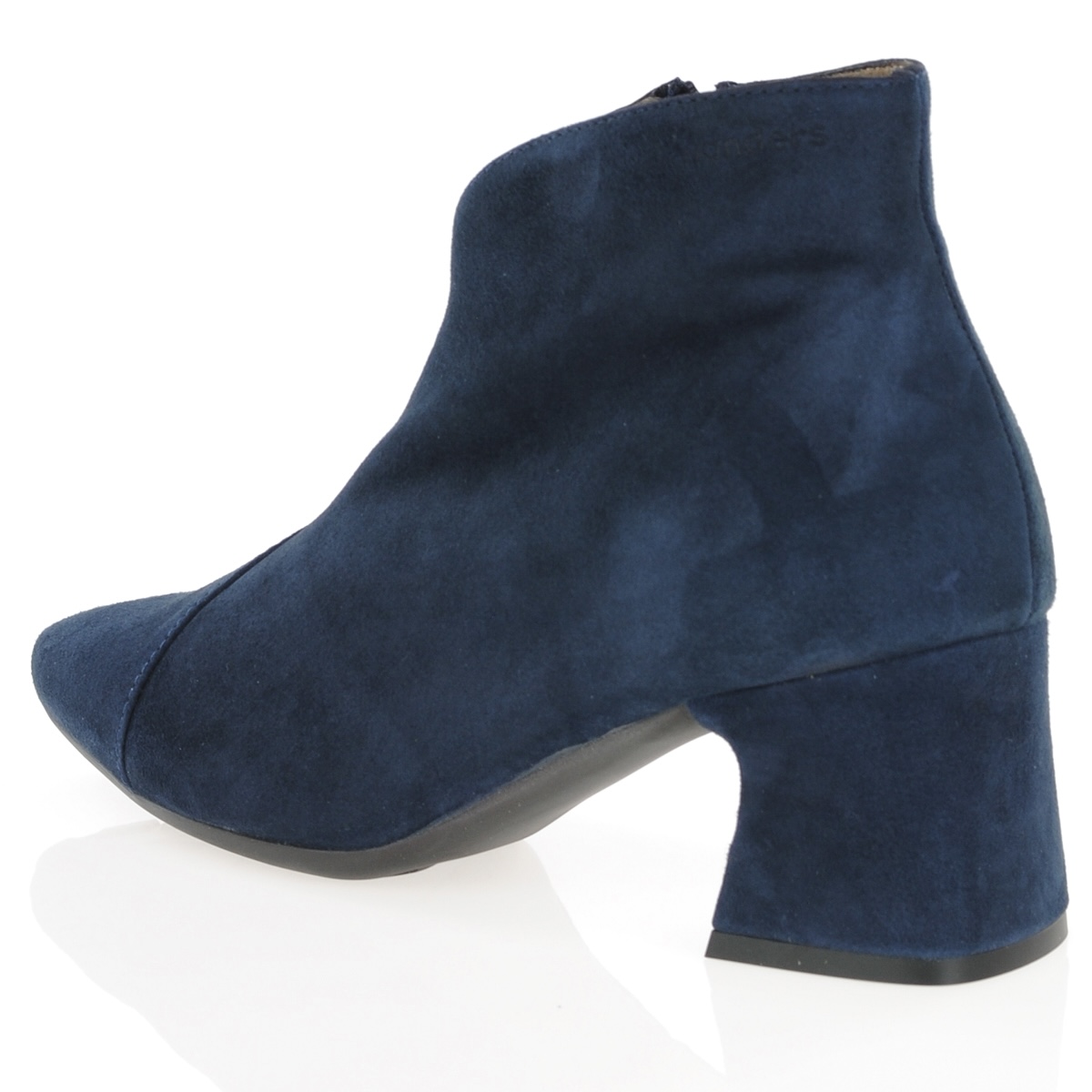 Wonders Pointed Ankle Boots in Navy Suede (more sizes on the way)